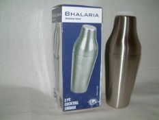 48x Stainless Steel Cocktail Shakers