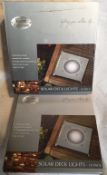 2 x Kent  Collection SOLAR DECK LIGHTS - 10 in a pack - RRP £29.99 EACH Customer