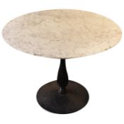 3 x 100 cm Round Marble Topped Table

There are some small chips to the edge of the table top,