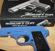 5 X AIRSOFT BB GUNS NEEDING SOME SLIGHT ATTENTION. RRP. Approx. £100 to £150.  Can post at the