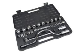 3 x Am-Tech 1/2-inch Socket Set (24 Pieces) Great Quality Product RRP £39.99 each,  Buyer can