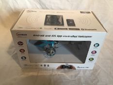 Weccan Android and IOS APP Controlled Helicopter- Customer return_Boxed_Unchecked. NO VAT ON THIS