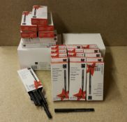 588 BLACK ROLLERBALL PENS 0.4mm. 5 Star Branded. (49 Packs Of 12) New & Unused