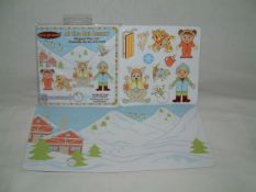 100x ‘At the Ski Resort’ Little Jet Setters Magnetic Play Sets. Rrp £4.99