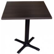 1 x New Complete 2 Seater Mayfair Table 70x70cm

This table is ideal for establishments such as