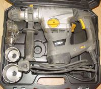 TITAN SDS DRILL WITH LOTS OF ACCESSORIES. LOOKS NEW, UNTESTED EX DISPLAY RRP OVER £130 Can post at