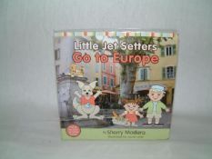 100x Little Jet Setters Books - ‘Go to Europe’  Rrp £4.99  **No VAT on this Lot**