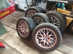 5 off 225/50 ZR16 Original BMW part numbered Good tyres