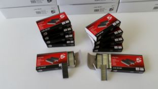 500 boxes of SIZE 24/6 STAPLES 5 Star Branded. Each box contains 1000 staples. New & Unused