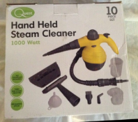 Quest Handheld Steam Cleaner, 1000 Watt _ 10 Piece set - RRP  £34.99 EACH _Customer