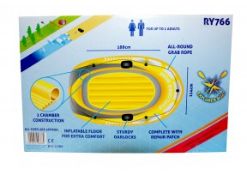 Great for the summer 188cm x 114cm Inflatable Dinghy.