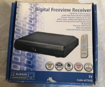 Digital Freeview Receiver - Customer return_Boxed_Unchecked. NO VAT ON THIS ITEM__ DELIVERY ONLY
