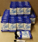 580 Black PERMANENT MARKERS Dormy Branded, CHISEL TIP, 58 packs, each pack contains 10 markers,