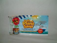 90x Holiday Plant Saver Keeps an indoor plant organically watered for at least 2 weeks.