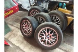 5 x 225/50 ZR16 Original BMW Good tyres, part numbered