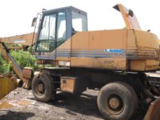 Case 1188
1995 - Wheeled excavator with rehandling arm, blade and stabilisers - 23
tonnes