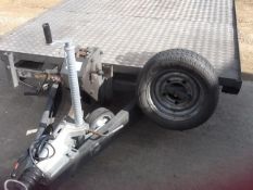 Ifor Williams Beavertail Trailer. LM166 BT. C/W ramps, winch & spare tyre.