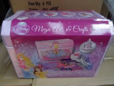 4 x Disney Princess Mega Arts & Crafts Sets. Brand new and Packaged! The Disney Princess Mega Art