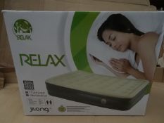 1 x Jilong Double Size Air Bed. Size: 77 x 57 x 18.5 Inches. Brand new and Boxed. Very high retail