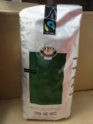 8 x 1KG Bags of TikTak Café Crème Duet 100% Arabica Fairtrade Coffee Beans. Espresso roasted