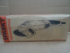 1 x Sparky Professional MBA2200P 230V. Professional quality grinder with high power motor,