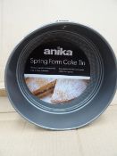 30 x Anika Spring Form Cake Tins. Premium non stick coating inside, easy release for cakes and