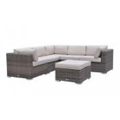 BRAND NEW & BOXED TOP QUALITY 6 Piece Corner Set 5mm half round wicker set. The Florida Outdoor