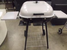 new and fully assembled charcoal barbecue