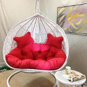 Brand New Double  Swing and Relax Patio Chair Large Features: UV and fade resistant, showerproof (