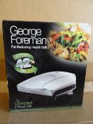 2 x Russell Hobbs Compact 2 Portion Fat Reducing Health Grill. Removes upto 42% of Fat! Healthier