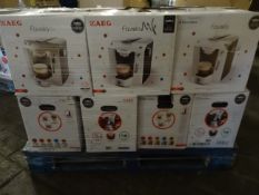 1 x Large Pallet (2) to contain 22 x AEG Favola LM5100 Lavaza Amodo Mio. •Easily make espresso and