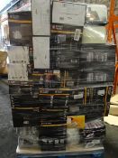 1 x Very Large Pallet Approx 7 foot tall! (8) to contain approx. 130 items of Russell Hobbs Stock.