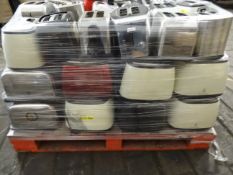 1 x Large Pallet (30) to contain 41 x Russell Hobbs 2 Slice Toasters, In various designs and