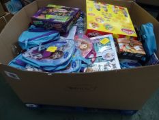 1 x Large Pallet (T3) to contain approx. 100 items of disney frozen flled back packs, play doh