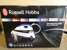 1 x Russell Hobbs Smart Glide Steam Generator Iron. Ceramic soleplate, 2800w, continuous steam,