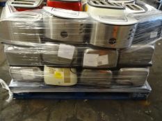 1 x Large Pallet (61) to contain 43 x Russell Hobbs 2 & 4 Slice Toasters, In various designs and