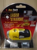 48 x Am-Tech Quality Tools Laser Straights. The laser guided leveller. 'Projects a perfectly