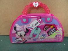 12 x Disney Minnie Mouse 50 Piece Carry Along Art Case's. Brand new and Packaged! Includes: 12