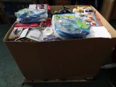 1 x Large Pallet (A1) To Contain a large qty of supermarket/high street stores over stocks. All