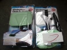 2 x windscreen clean and shine