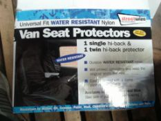 2  x boxes Van seat protectors