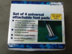 4 universal foot pads
