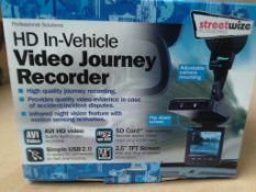 HD in Vehicle Video Journey recorder - boxed in original packaging