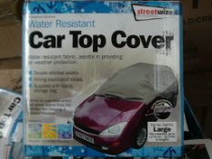 10pcs - Water Resistant car top cover - medium & large size boxed