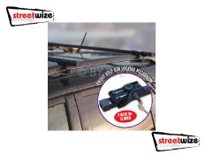 10 x sets Streetwize Anti Theft Lockable Universal roof Bars for Roof Rails