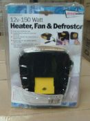 12V 150 Watt Heater Fan & defroster