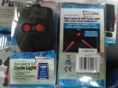 2  x rear Laser & LED Cycle light