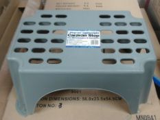 step on caravan step