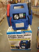 5pcs x  Portable Power Station and engine starter + 260psi air compressor similar rrp £69  -