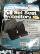 Full set seat protectors - rrp £24.99.